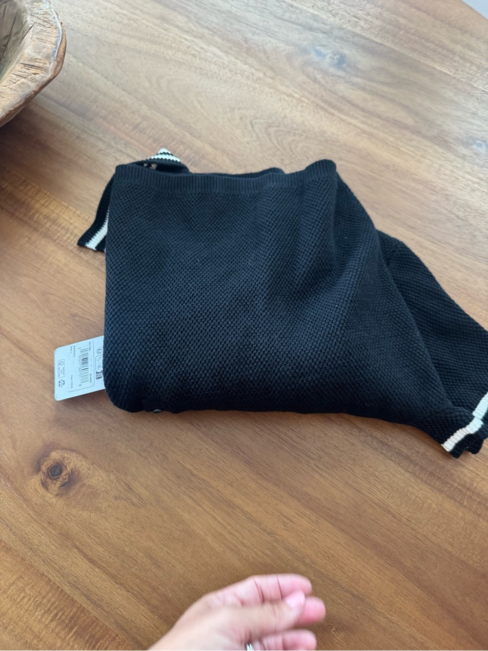 NWT large ALO Tennis Club knit Polo Crop Top - Picture 5 of 10